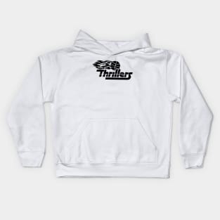 Defunct Tampa Bay Thrillers CBA Basketball 1985 Kids Hoodie